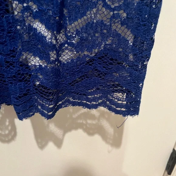 ANTONIO MELANI Royal Blue Lace Dress - Picture 8 of 8